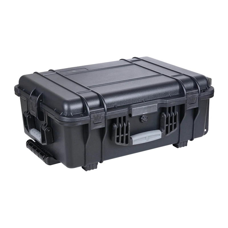 waterproof injection mould Plastic hard trolley case with foam