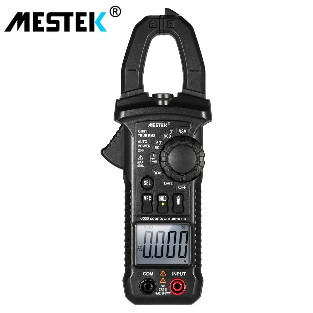 Цифровой мультиметр-зажим KKMOON CM81 5999 отсчетов с фонариком | Инструменты