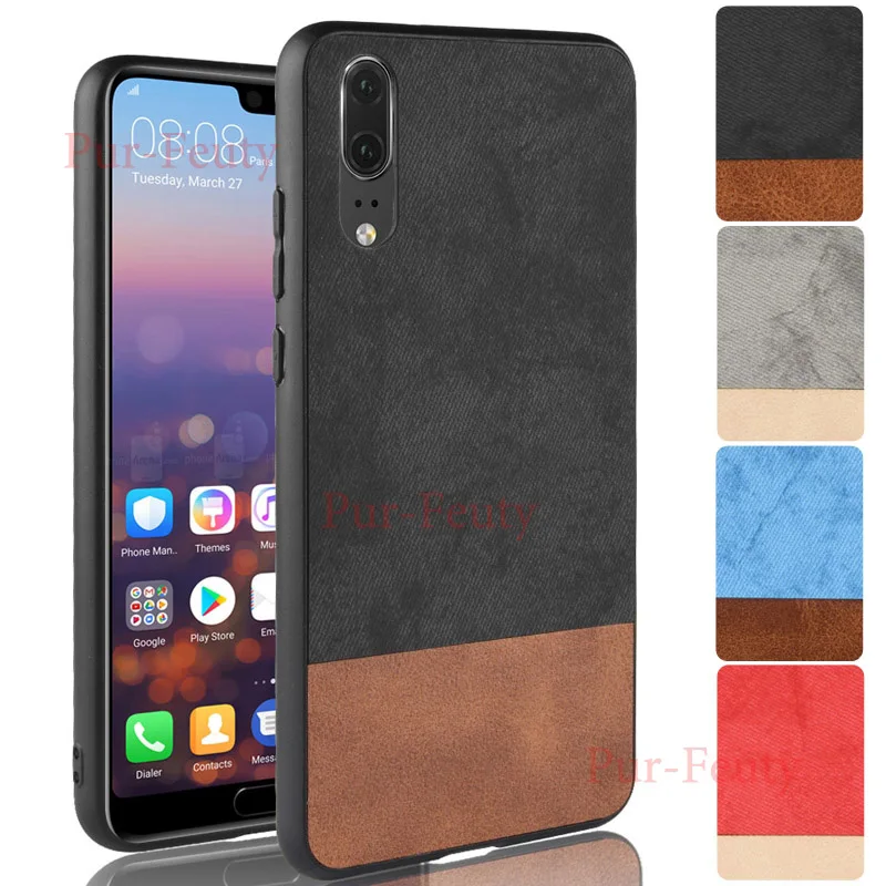 Stitching Ultra Slim Cover for Huawai P20 EML AL00 EML L29