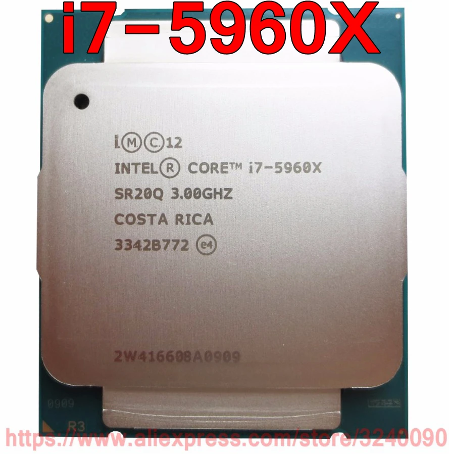 Procesador Intel CORE i7 Extreme Edition, CPU Original, 5960X i7 ...