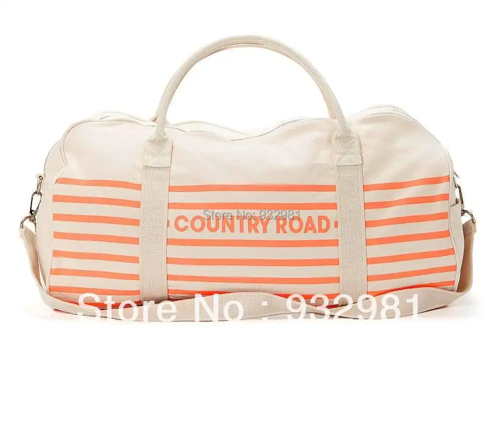 country road leather duffle bag