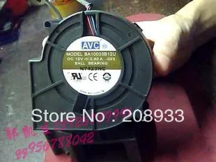 

For Original AVC 9733 turbine centrifugal fan - 12V 2.40A BA10033B12U booster violence fan+cooling fan