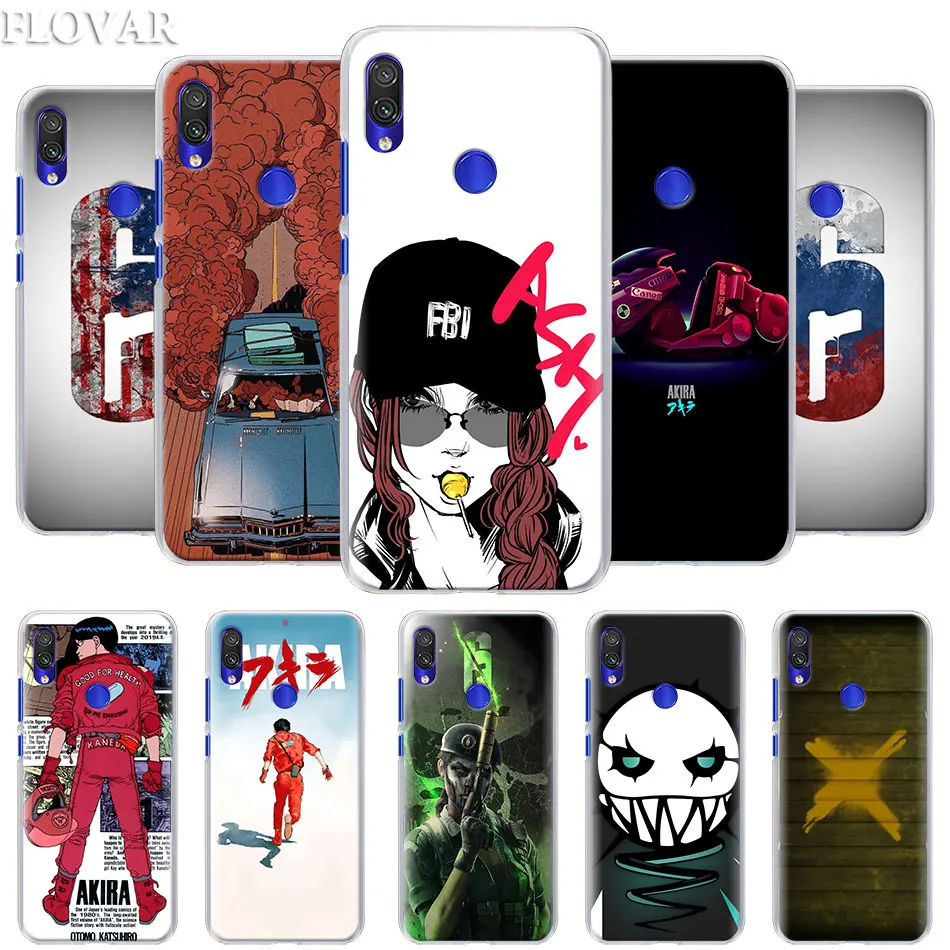 

AKIRA Voltron Rainbow Six Siege Phone Case for Xiaomi Redmi 7 5 6 Pro Note 7 Pro 5 5A 6 Mi A1 A2 8 Lite 9 Case Coque