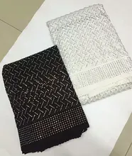 (5yards/lot) SDPN144,Free shipping African net lace with stones,top quality French lace for party & wedding dress!