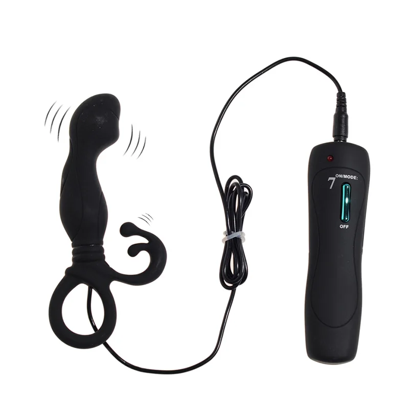 7 Mode Silicone Probe Vibrating Anal Remote Control Butt Plug Erotic Adult Sex Toys For Women Men Gay Couple HC89015 | Красота и