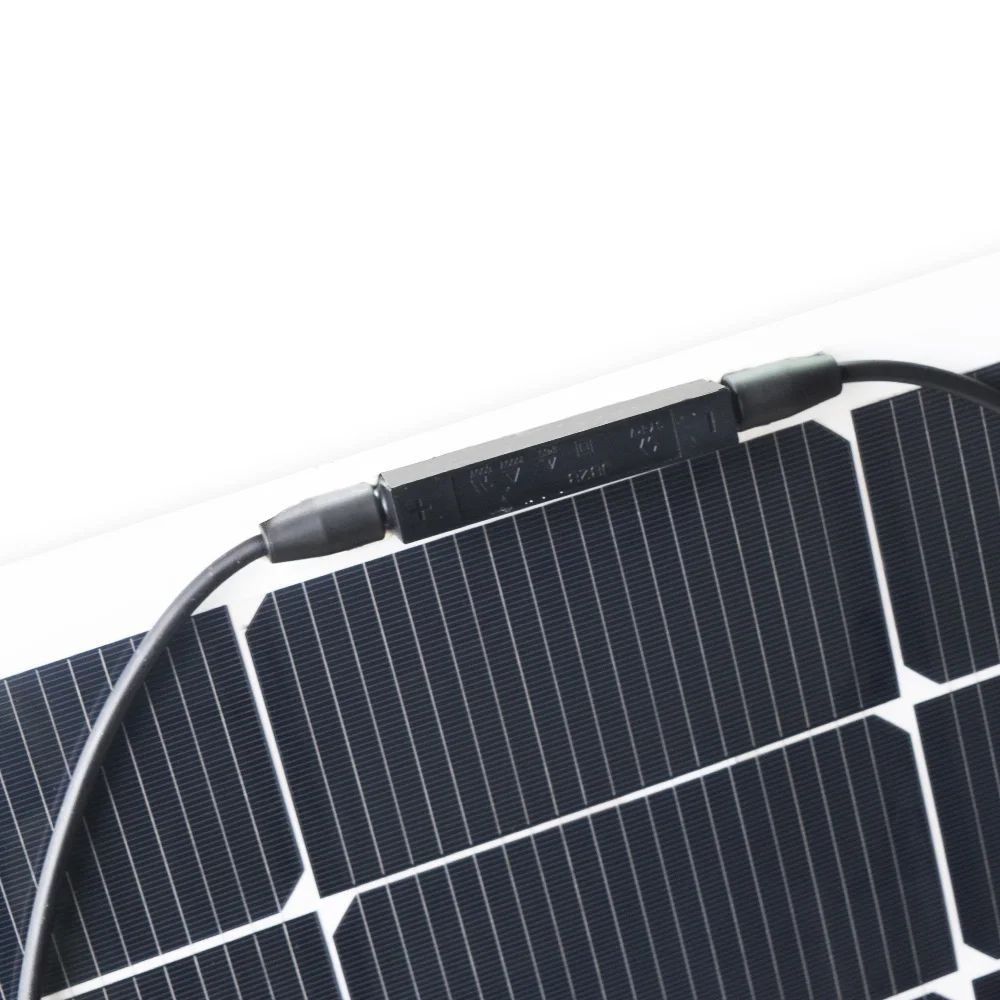 XINPUGUANG New High Efficient 19.5V 100w Solar Panel Flexible Solar Cell Module for 12v System DIY Kit RV Car Home Powered