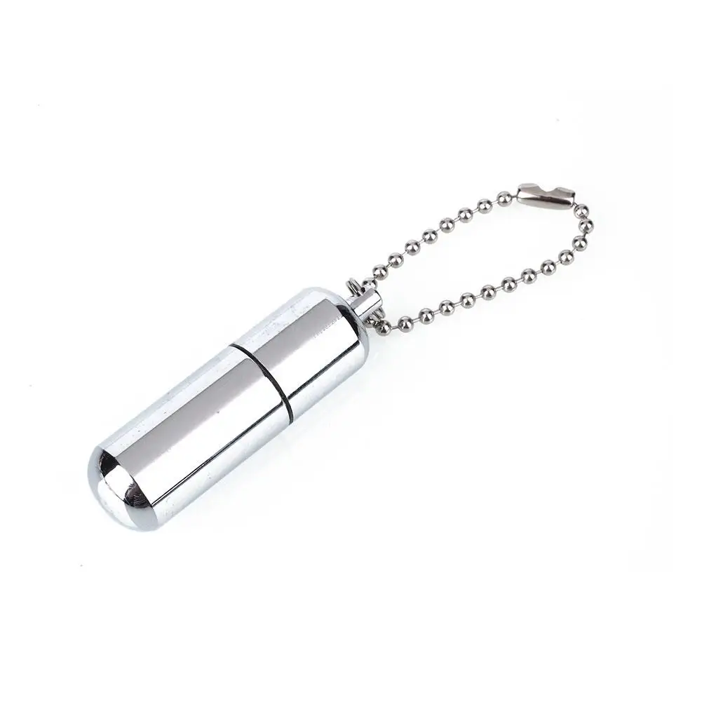 

Mini Waterproof Lighter Outdoor Camping Survival Key Ring Capsule EDC Tool