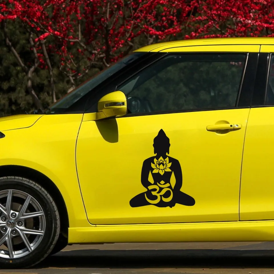 Cunymagos Buddha Fashion Car Sticker Motorcycle Vinyl Decal Car Styling Auto Wall Reflective Decoration Stickers 14.5cm17 (6)