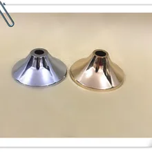 Металлическая настольная лампа аксессуар золото/серебро 70x50 мм bellmouth для настольной лампы украшение дома 10 шт./лот