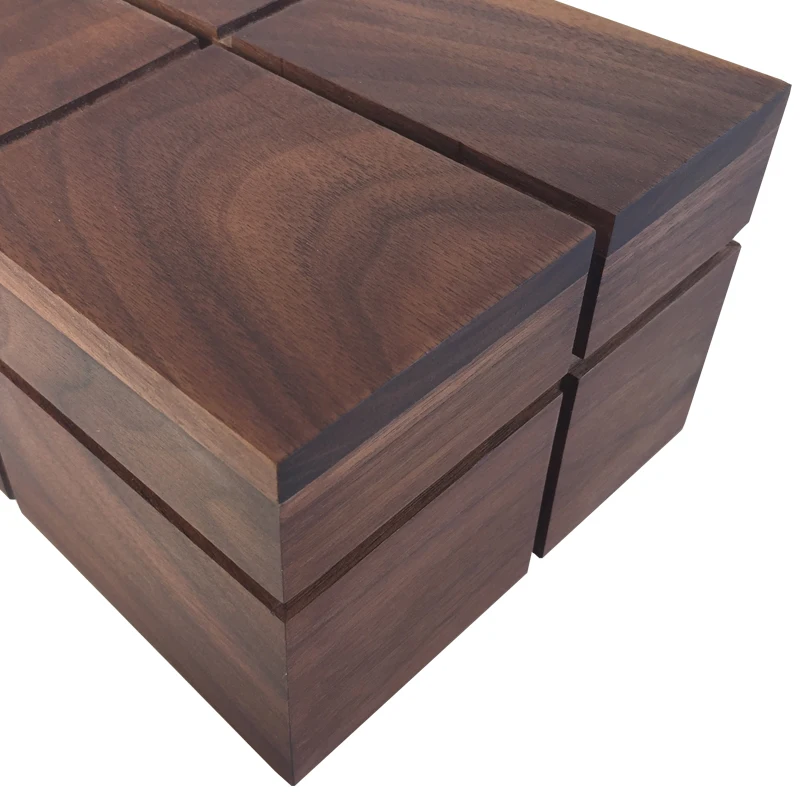 Простой Ретро стиль деревянная коробка для салфеток уникальный черный орех деревянная коробка для салфеток украшение дома