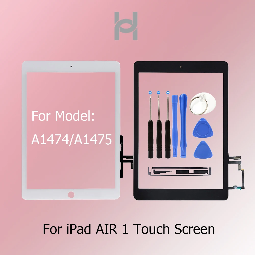 Новое и оригинальное качество для Ipad Air 1 сенсорный экран переднее стекло замена