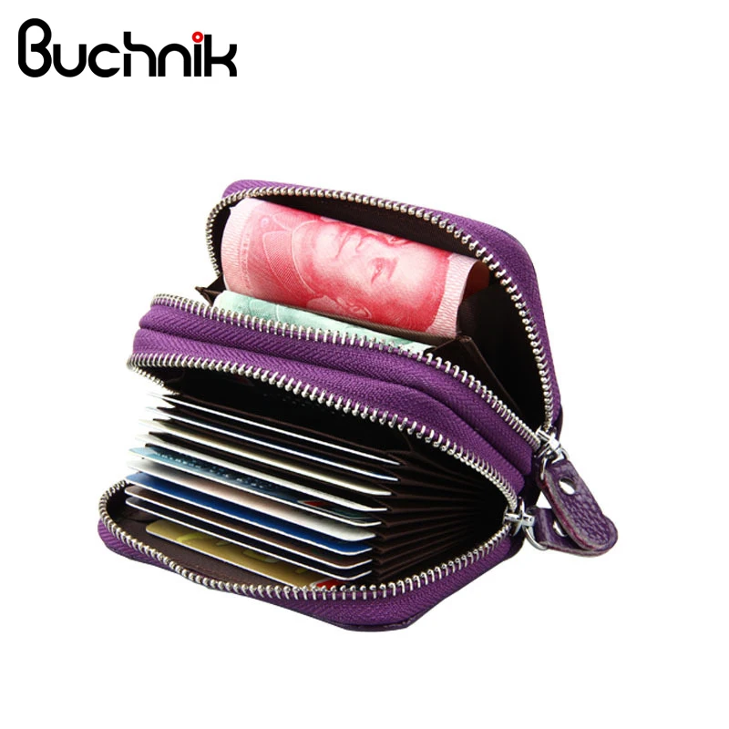 

PU Leather Credit Card Holders Put Photos Picture Solid Color Purse ID Business Card Coin Wallet Pouch Bags Accessories Supplies