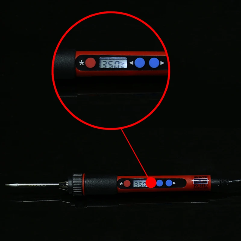 Набор цифрового паяльника с ЖК экраном 4 шт./лот 5 в постоянного тока USB 10