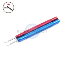 2 шт./пакет высокого качества инструмент для удаления рук, U форма лезвия инструмент для ремонта часов инструмент для удаления рук для часовщиков