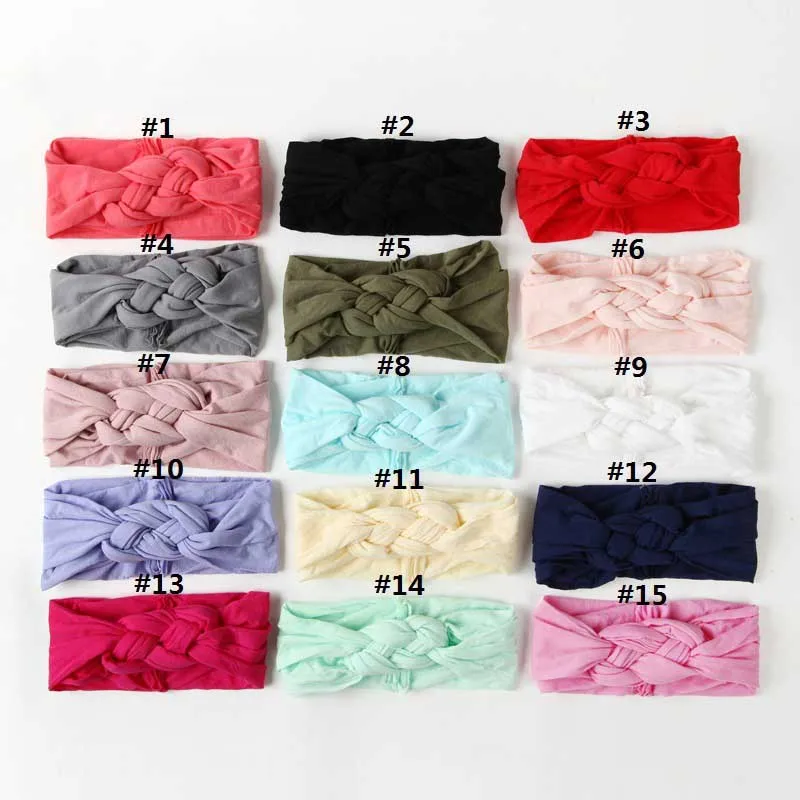 baby accessories doll	 Baby Headband Twist Top Knot Soft Girl Nylon Hair Accessories Toddler Solid Turban Newborn Photo Props Kid Lovely Headwrap best Baby Accessories