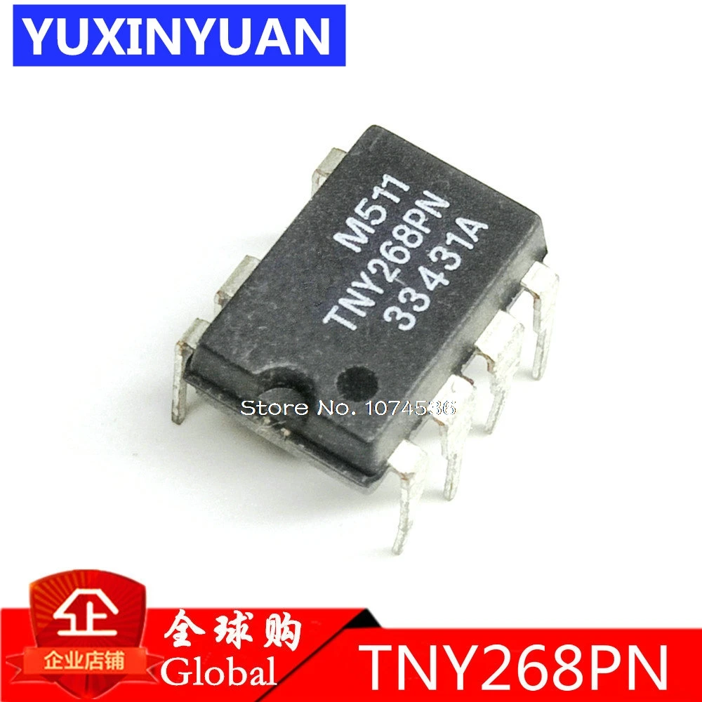 10PCS TNY268P TNY268PN DIP7 into TNY268 management chip