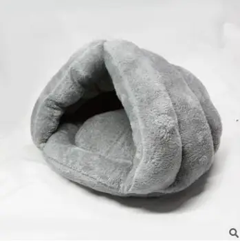 

2017 New Pet Dog Bed Warming Dog House Soft Material Fall and Winter Warm Kennel For Cat Puppy Sleep Bags Cat Dog House Home Dec