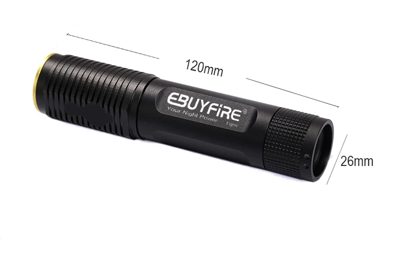 EBUYFIRE USB 18650 флэш-памяти светильник Перезаряжаемые фонарь XM-L T6 800LM 4 режима Водонепроницаемый светодиодный светильник