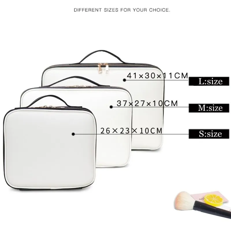 دروبشيبينغ للماء بو حقيبة مستحضرات التجميل عالية الجودة المهنة التجميل حالة النساء السفر أدوات الزينة أطقم المنظم حقيبة مستحضرات تجميل
