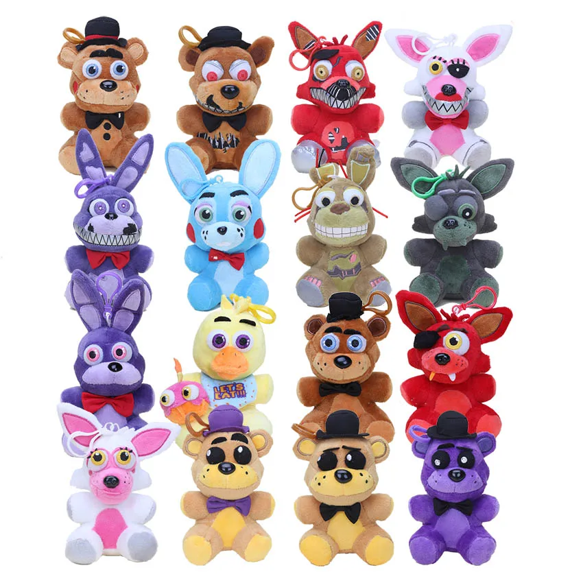 Подвески Плюшевые пять ночей у Фредди 14 см|five nights|freddy fazbearfnaf freddy |