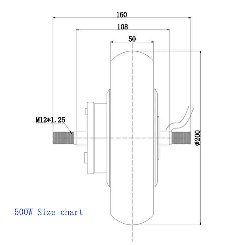 US $109.35 Electric Scooter Hub Motor Wheel 24V36V48V 350W500W Electric Scooter Conversion Kit 8 Inch Brushless Huv Motor Kit