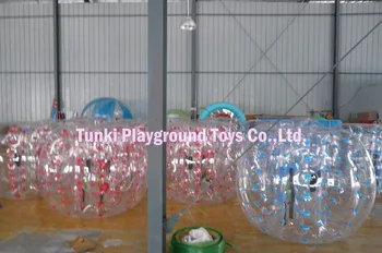 

transparent PVC bubble soccer footballs
