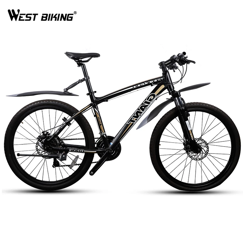 WEST BIKING крыло для велосипеда набор передних и задних брызговиков MTB велосипедные