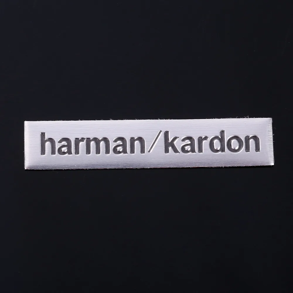 3D Harman/Kardon Hi Fi стерео динамик алюминиевая эмблема наклейка автомобиль аксессуары