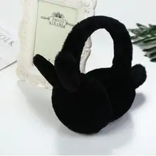 50 шт. новые наушники для женщин Имитация меха кролика зимние наушники теплые женские хлопковые наушники рождественские подарки меховые наушники