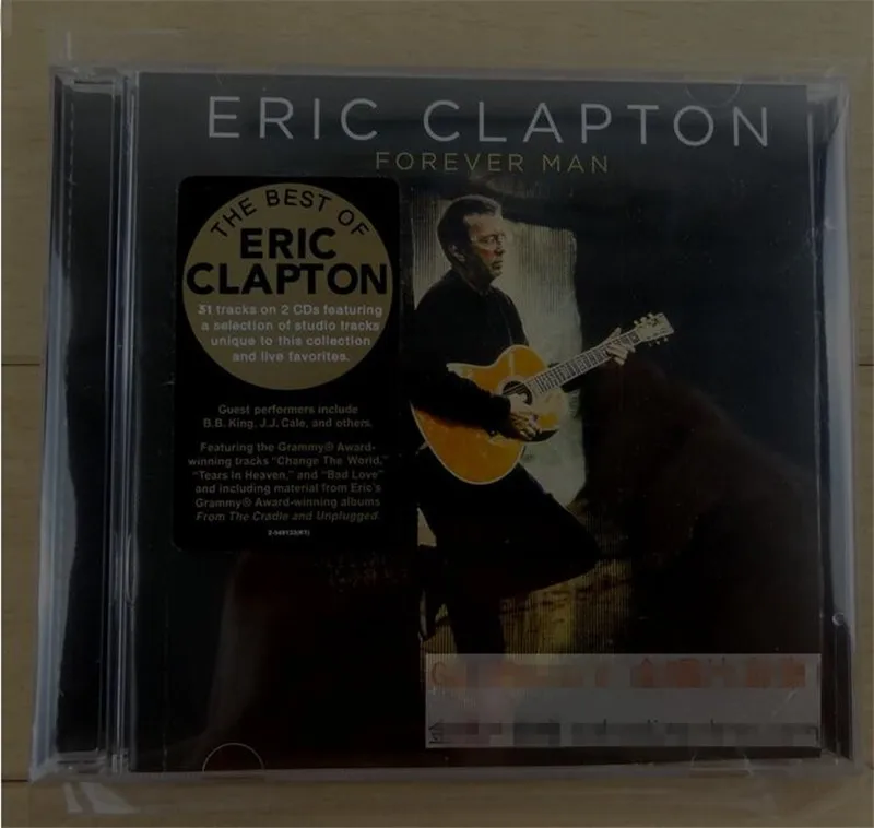 Free Shipping Eric Clapton Forever Man Featured Album 2cd New Stock Sealed Stock Landscape Stock Frenchstock Blanket Aliexpress