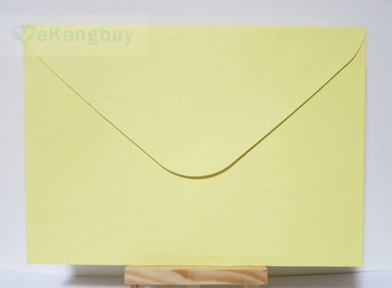 50 шт. 5,3x137 мм (7,6 "x 195") цветной конверт жемчужная бумага Конверт Приглашение подарок конверт