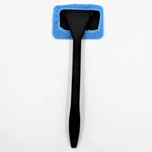 Щетка для мытья лобового стекла автомобиля, ветровое стекло, стекло из микрофибры, очиститель пыли, полотенца, Наборы инструментов для ухода, длинная ручка