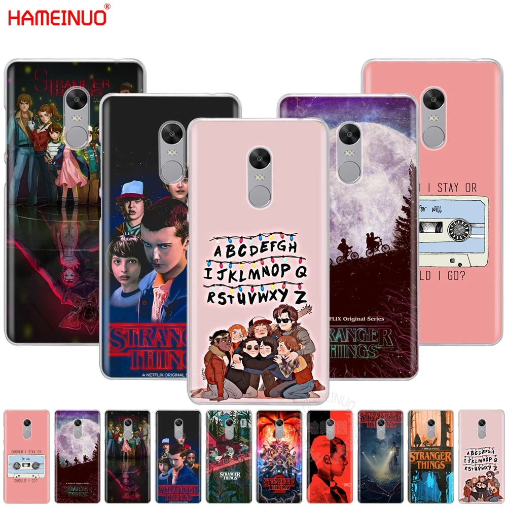 

HAMEINUO stranger things Cover phone Case for Xiaomi redmi 5 4 1 1s 2 3 3s pro PLUS redmi note 4 4X 4A 5A