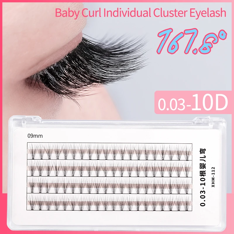

efc beauty 0.03-10D Baby lashes Individual Cluster Eyelash Extension false lash Natural Soft Makeup Grafting Eyelash