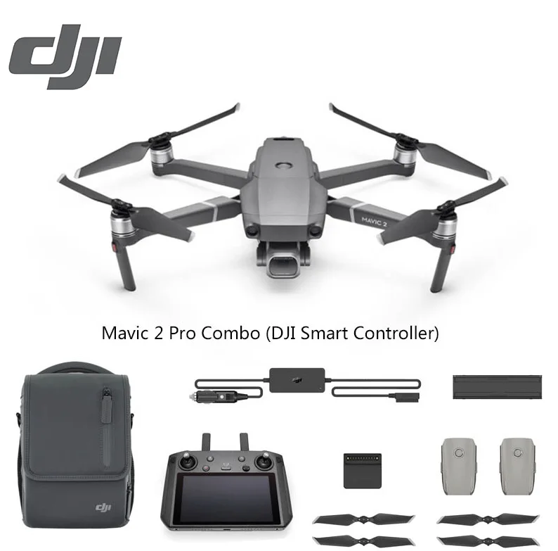 DJI Mavic 2 Pro/Mavic 2 Zoom с умным контроллером DJI и камерой Hasselblad zoom lens RC Quadcopter 4K HD камера - Цвет: M2PCombo Smart RC