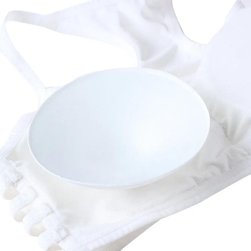 Women Cotton Stretch Athletic Vest Gym Fitness Sports No Rims 1/4 Cup Padded Colorful Plus Size Outdoor Summer Style Yoga Bra