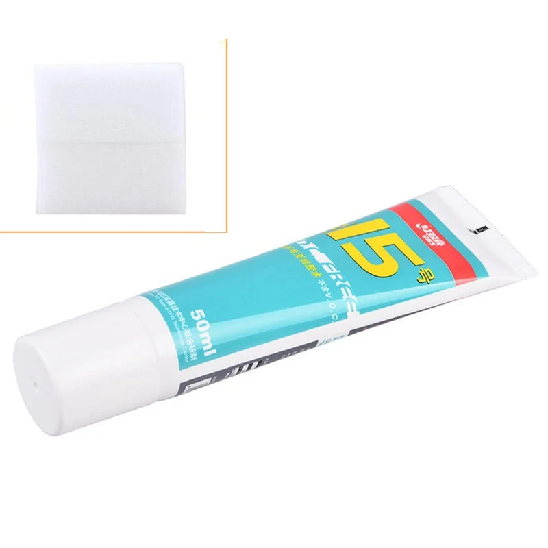 

No.15 VOC-Free table tennis Glue 50ml Water Glue for Table Tennis Racket with rubber Ping Pong Accessories