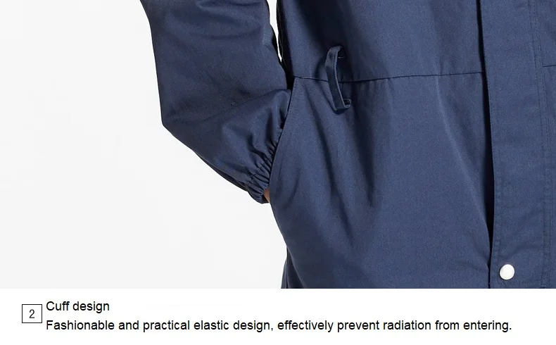 ajiacn electromagnetic radiation shielding clothes,Shielding band:0.01mhz-3000mhz&10mhz-40ghz,apply to military, banking,media.