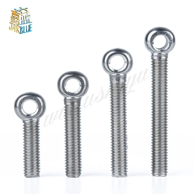 304 Stainless Steel Eye Bolt Stud | 304 Stainless Steel Anchor Bolt - 5pcs  M6 304 - Aliexpress