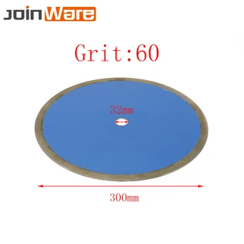 

300*32*3MM Grit 60 Diamond Saw Blade Cut Glass jade Pvc Pipe Grinding Cutter Bore 32mm Thickness 3mm Cutting Tool