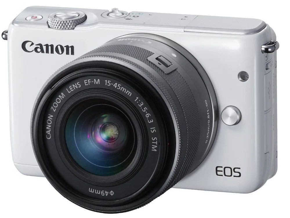 Canon M10 цифровая камера EF-M15-45 IS STM объектив Комплект для Canon EOS M10 беззеркальная цифровая камера