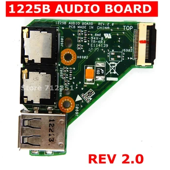

1225B AUDIO BOARD REV 2.0 For ASUS EeePC 1225 1225B 1225C Laptop Audio USB IO Board Interface Board Sound Card Reader Board
