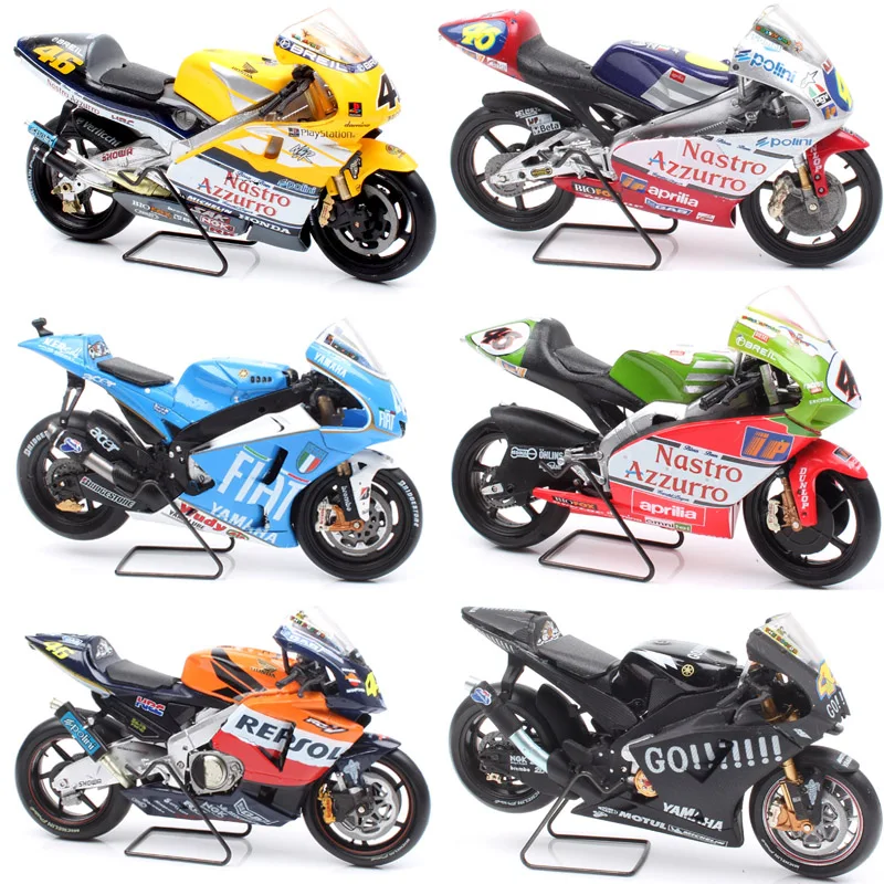 118 LEO MotoGP racing rossi Honda repsol Aprilia Yamaha YZF R1 Diecast