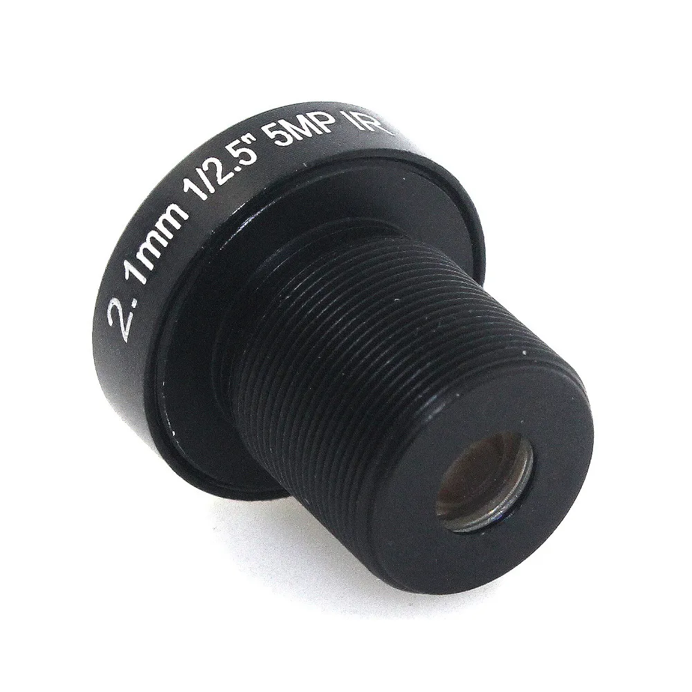 5 шт. 2,1 мм объектив рыбий глаз 5 мегапикселей для HD IP камер видеонаблюдения M12 крепление 155D совместимый широкоугольный панорамный CCTV объектив