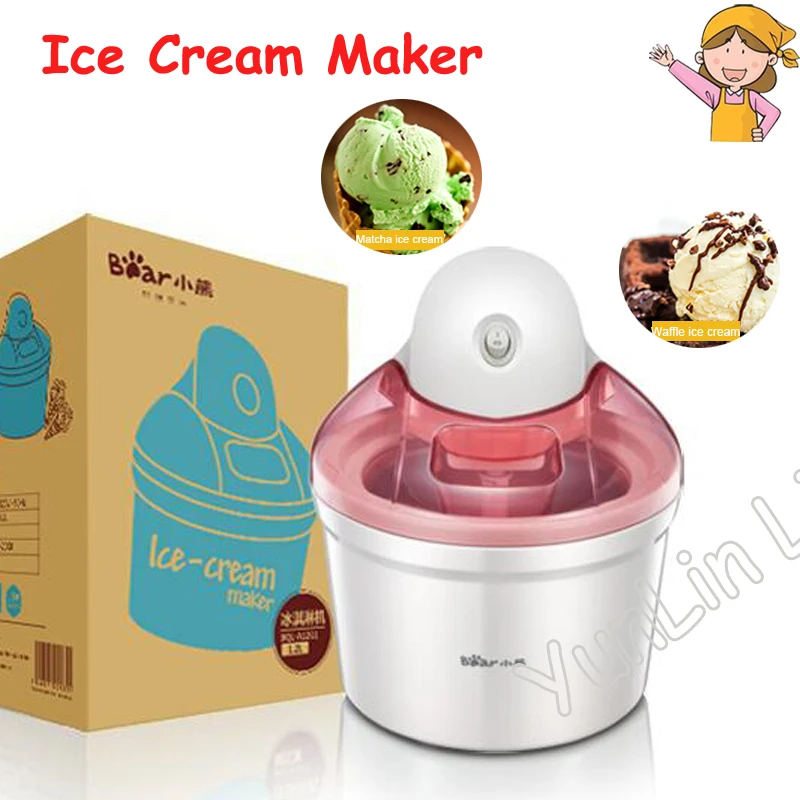 1.2L Ice Cream Machine Household Automatic Ice Cream Machine Mini Fruit