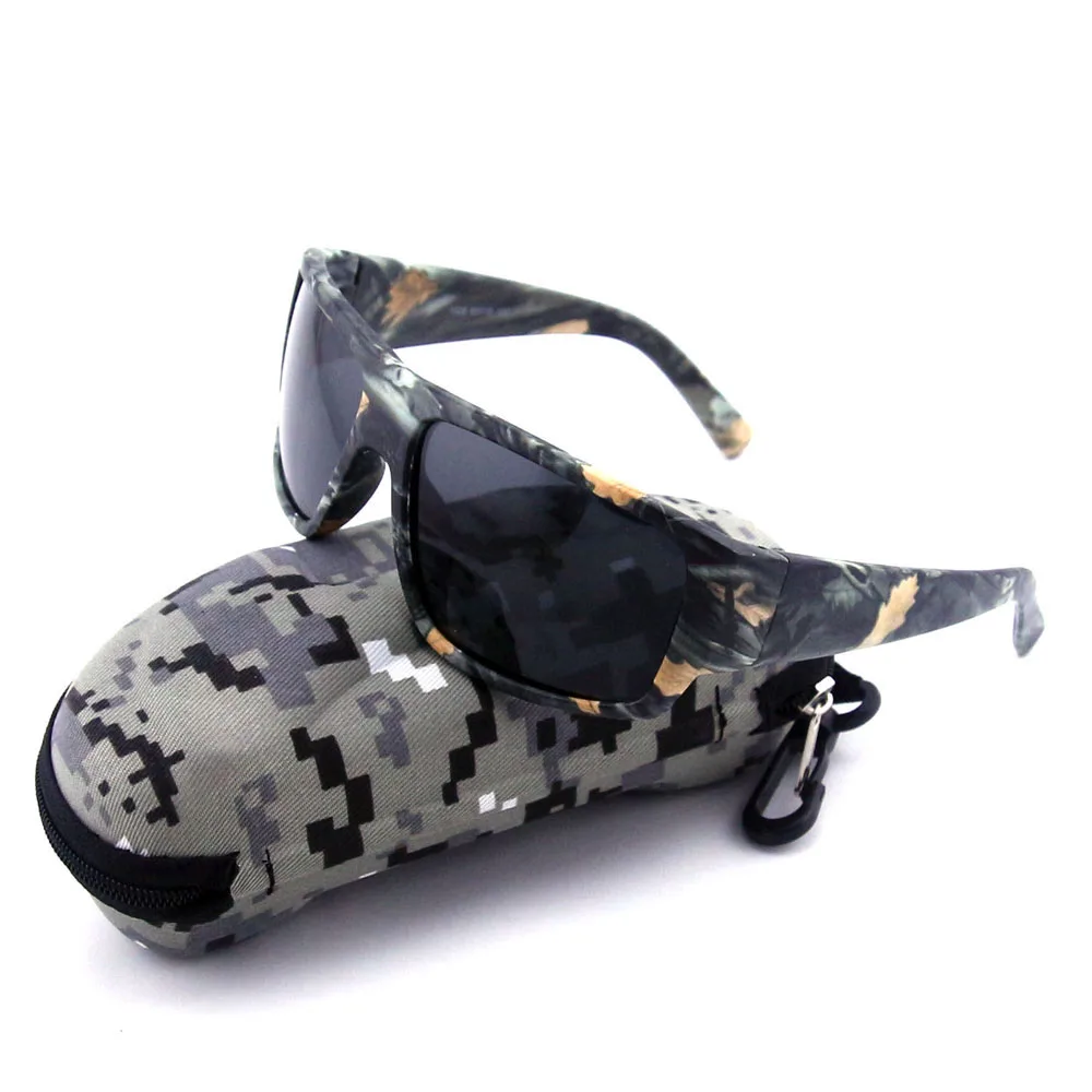Buy Men camouflage PROFESSIONAL Polarized Sunglasses Male finshing Eyewear