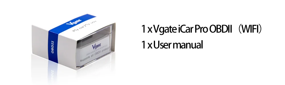 Vgate OBD2 ELM327 Икар Pro инструмент диагностики elm327 V2.1 автомобиля диагностический Wi-Fi/Bluetooth obd2 сканер Поддержка J1850 протокол