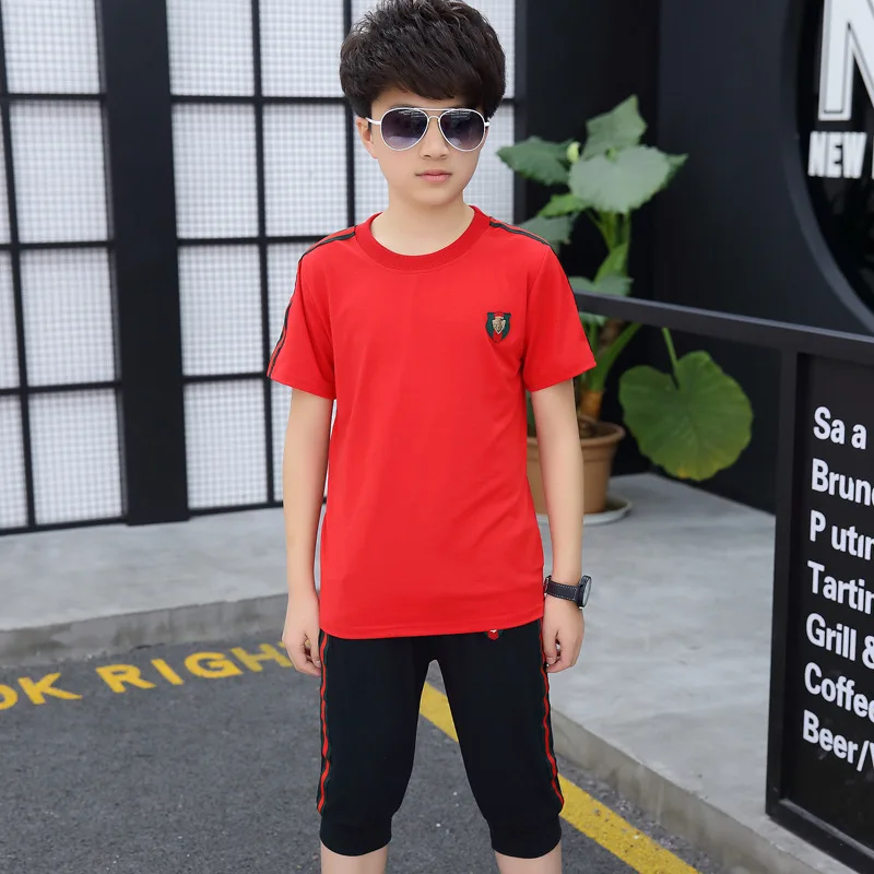 

The boy scout summer suit children summer 2018 new short suit