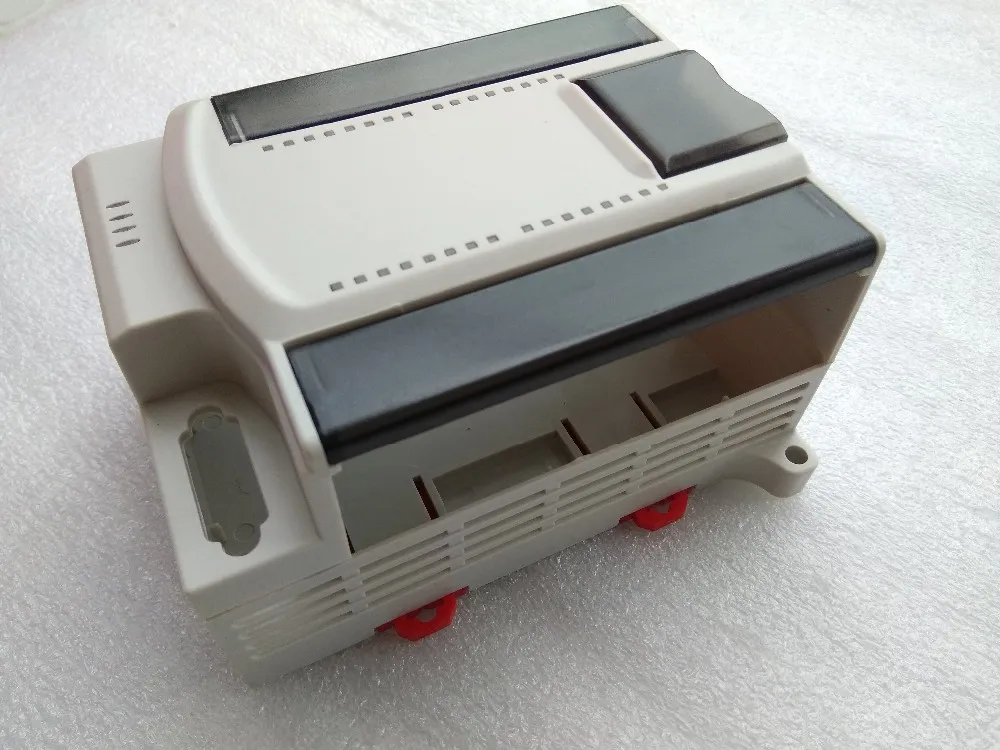 Din-рейка пластиковые электронные приборы корпус рельса электрические коробки барьер коробка корпус 125*110*65 мм