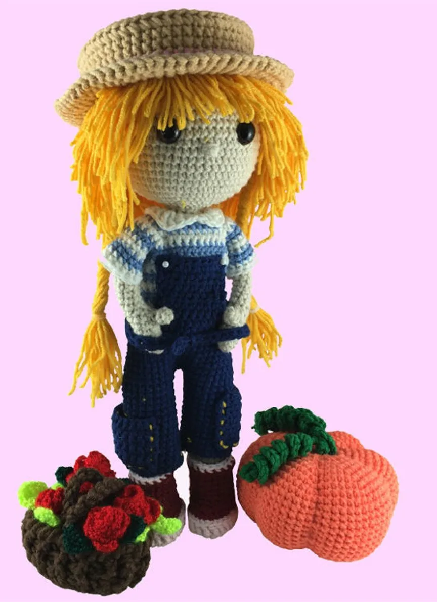 Вязаные Игрушки Кукла-амигуруми Девушка номер модели XH0412035